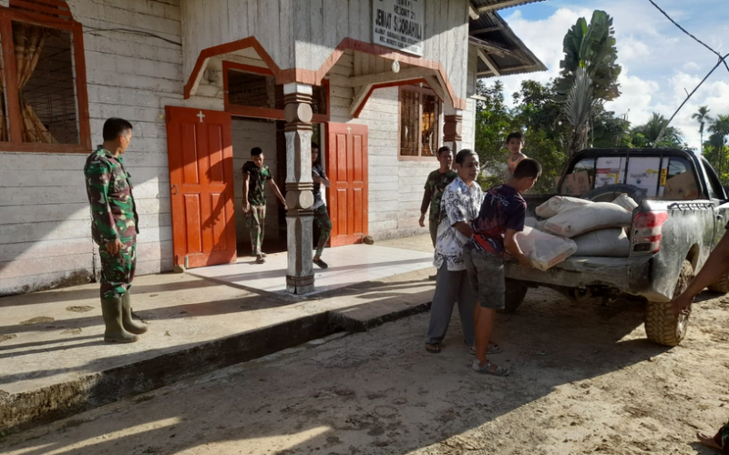 Hasil Karya TMMD Ke-116 Mulai Dirasakan Masyarakat Desa Sitolu Ewali